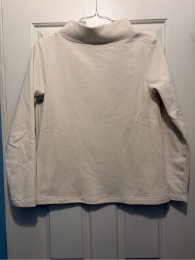 Dudley Stephens Greenpoint Boatneck in Terry Fleece (Cream)